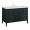 James Martin Vanities 48'' Vanity, Carbon Oak w/ 3 CM Arctic Fall Solid Surface Top 485-V48-CBO-3AF - alternate 7